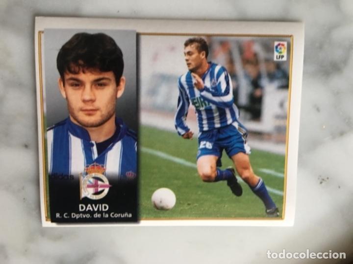 Cromos de f&uacute;tbol: Este 98-99 David nunca pegado - Foto 1