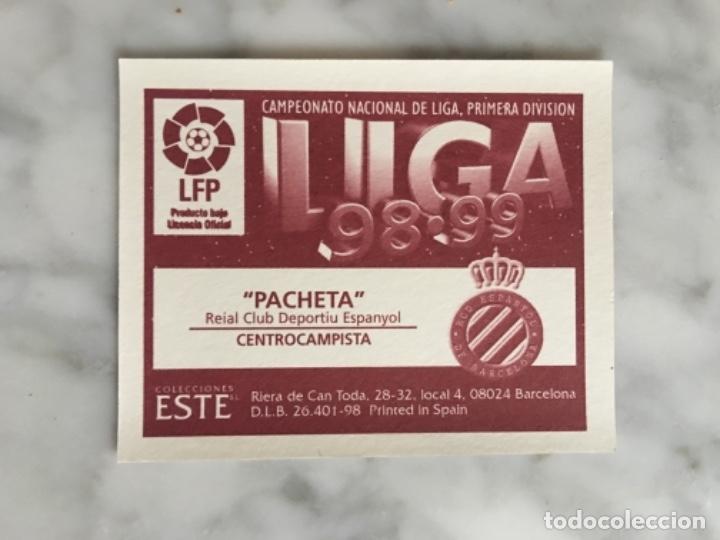 Cromos de f&uacute;tbol: Este 98-99 Pacheta nunca pegado - Foto 2