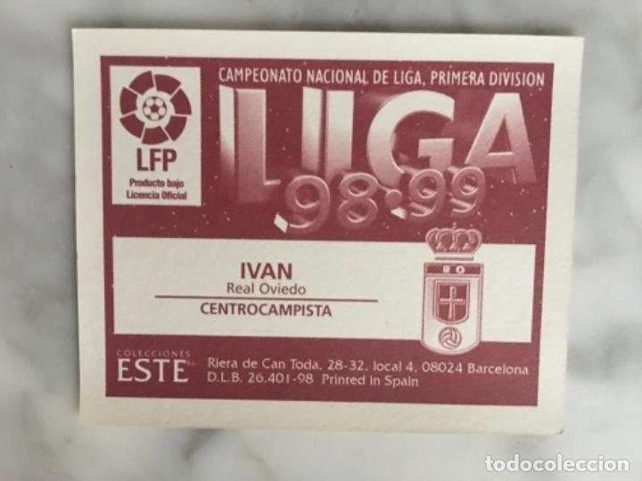 Cromos de f&uacute;tbol: Este 98-99 Ivan nunca pegado - Foto 2
