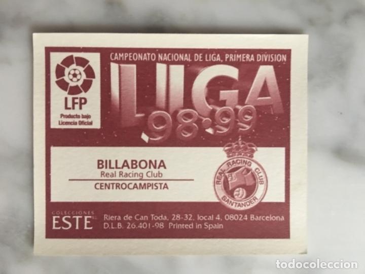 Cromos de f&uacute;tbol: Este 98-99 Billabona nunca pegado - Foto 2