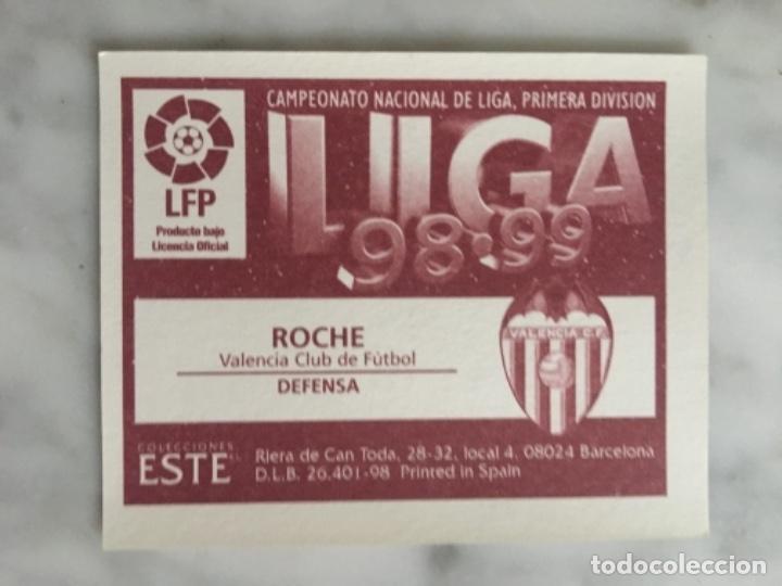 Cromos de f&uacute;tbol: Este 98-99 Roche nunca pegado - Foto 2
