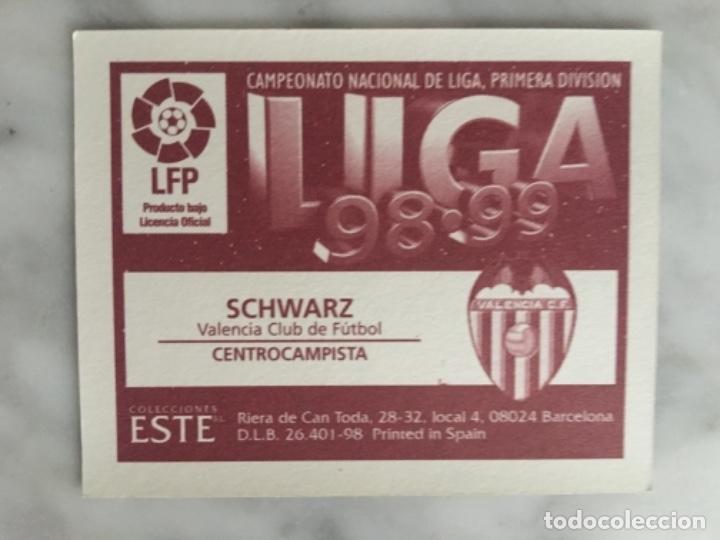 Cromos de f&uacute;tbol: Este 98-99 Schwarz nunca pegado - Foto 2