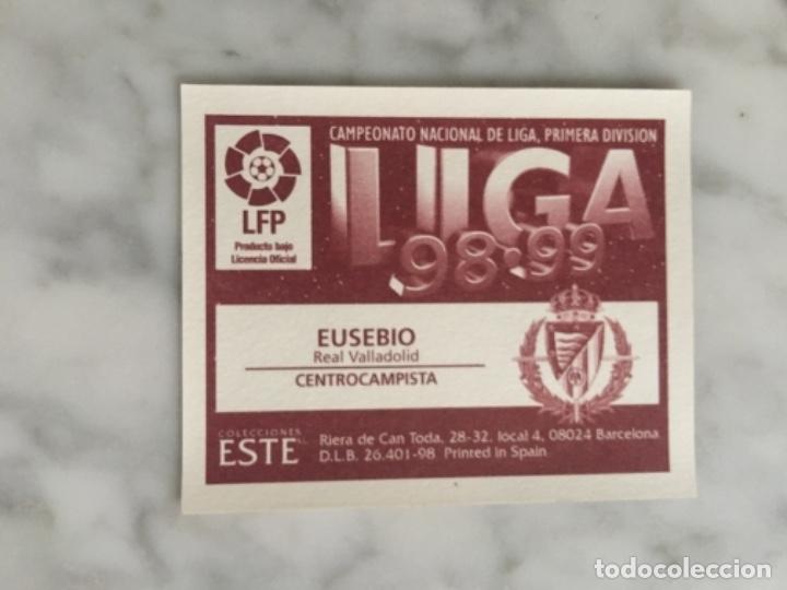 Cromos de f&uacute;tbol: Este 98-99 Eusebio nunca pegado - Foto 2