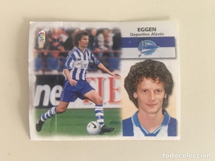 Cromos de f&uacute;tbol: Este 99-00 Eggen coloca ventanilla - Foto 1