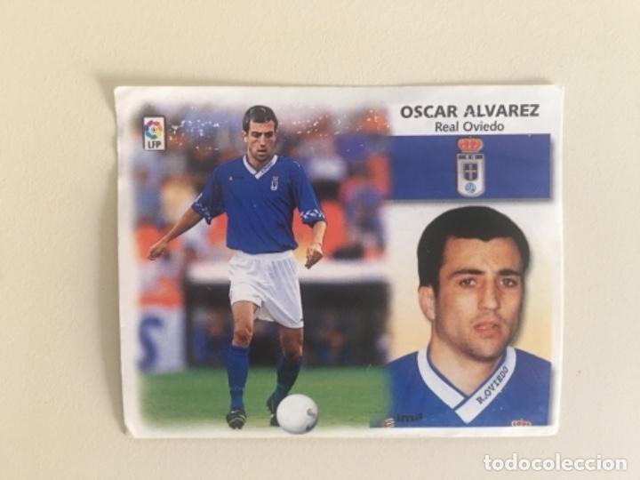 Cromos de f&uacute;tbol: Este 99-00 Oscar Alvarez coloca ventanilla - Foto 1