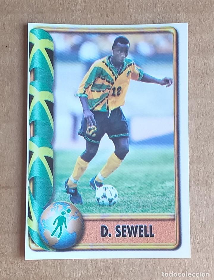 Cromos de F&uacute;tbol: Cromo n&ordm; 336 Sewell MUNDIAL FRANCIA 98 EDICIONES ESTADIO. Nuevo de sobre.
