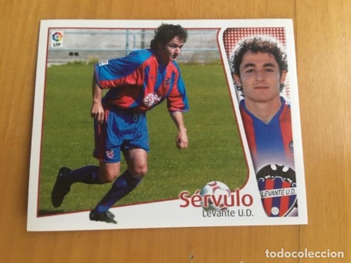 Cromos de f&uacute;tbol: Este 04-05 Servulo nunca pegado - Foto 1