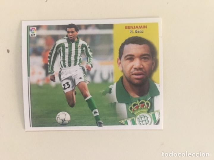Cromos de f&uacute;tbol: Este 02-03 Benjamin nunca pegado - Foto 1