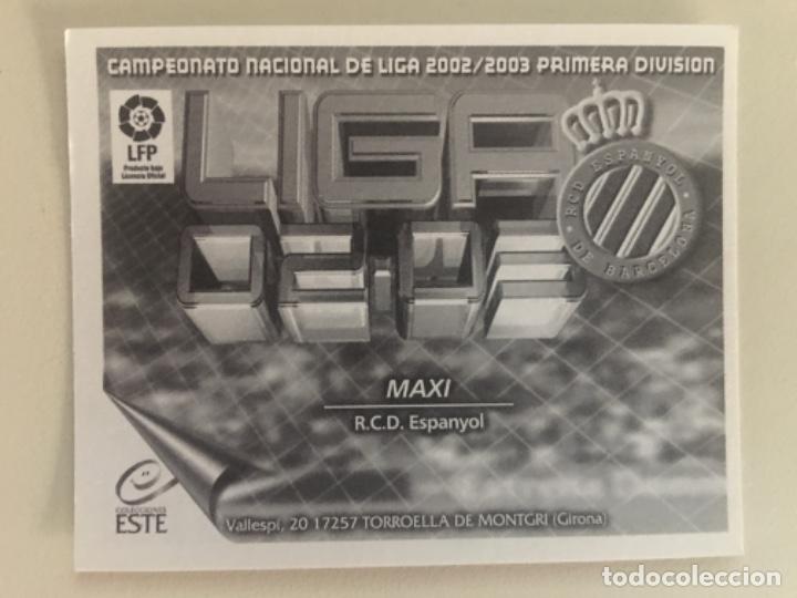 Cromos de f&uacute;tbol: Este 02-03 Maxi nunca pegado - Foto 2