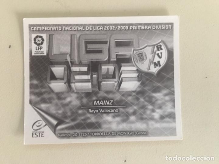 Cromos de f&uacute;tbol: Este 02-03 Mainz nunca pegado - Foto 2