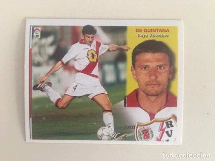 Cromos de f&uacute;tbol: Este 02-03 De Quintana nunca pegado - Foto 1