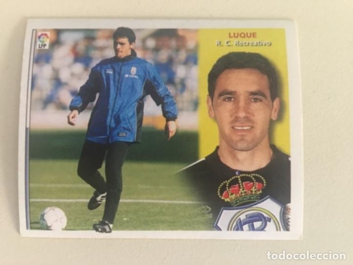 Cromos de f&uacute;tbol: Este 02-03 Luque nunca pegado - Foto 1