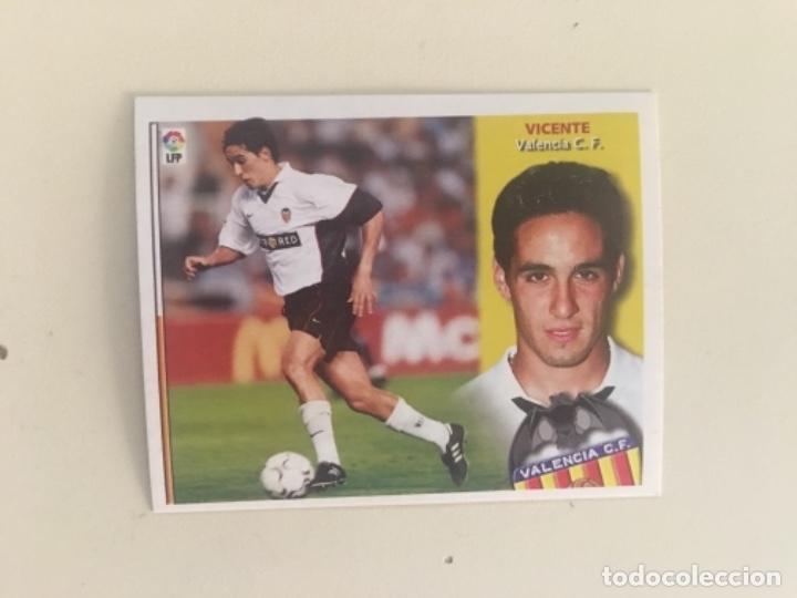 Cromos de f&uacute;tbol: Este 02-03 Vicente nunca pegado - Foto 1