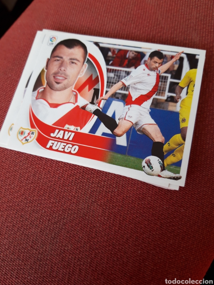 Fu&szlig;ball-Sticker: JAVI FUEGO ESTE 12 13 2012 2013 SIN PEGAR RAYO VALLECANO