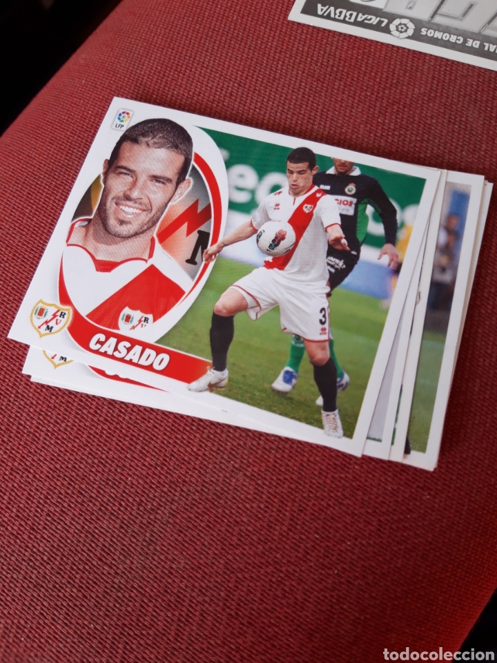 Fu&szlig;ball-Sticker: CASADO ESTE 12 13 2012 2013 SIN PEGAR RAYO VALLECANO