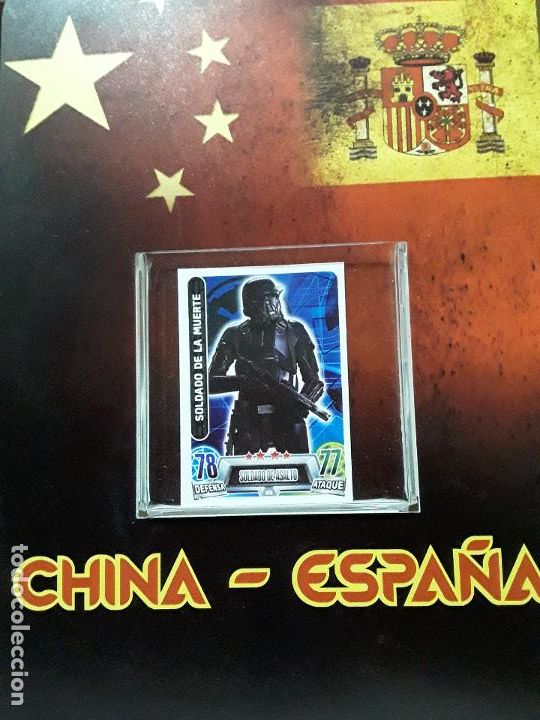 Cromos de f&uacute;tbol: STAR WARS FORCE ATTAX CROMO TOPPS N 109 IMPERIO SOLDADO DE LA MUERTE