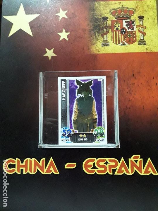 Cromos de f&uacute;tbol: STAR WARS FORCE ATTAX CROMO TOPPS N 71 MERCENARY HARC SEFF