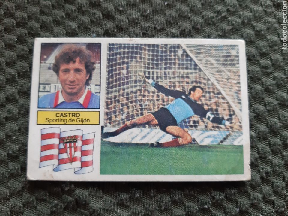Cromos de f&uacute;tbol: EDICIONES ESTE 82 83 SPORTING GIJON CASTRO - Foto 1