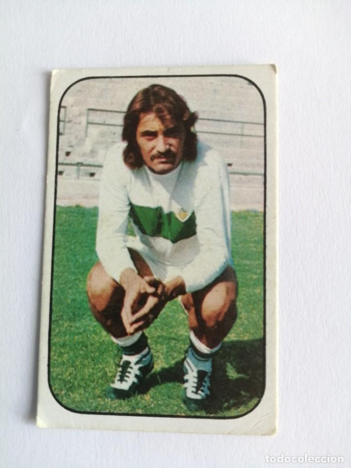 Cromos de f&uacute;tbol: Este 76 77 dominichi del elche nunca pegado - Foto 1