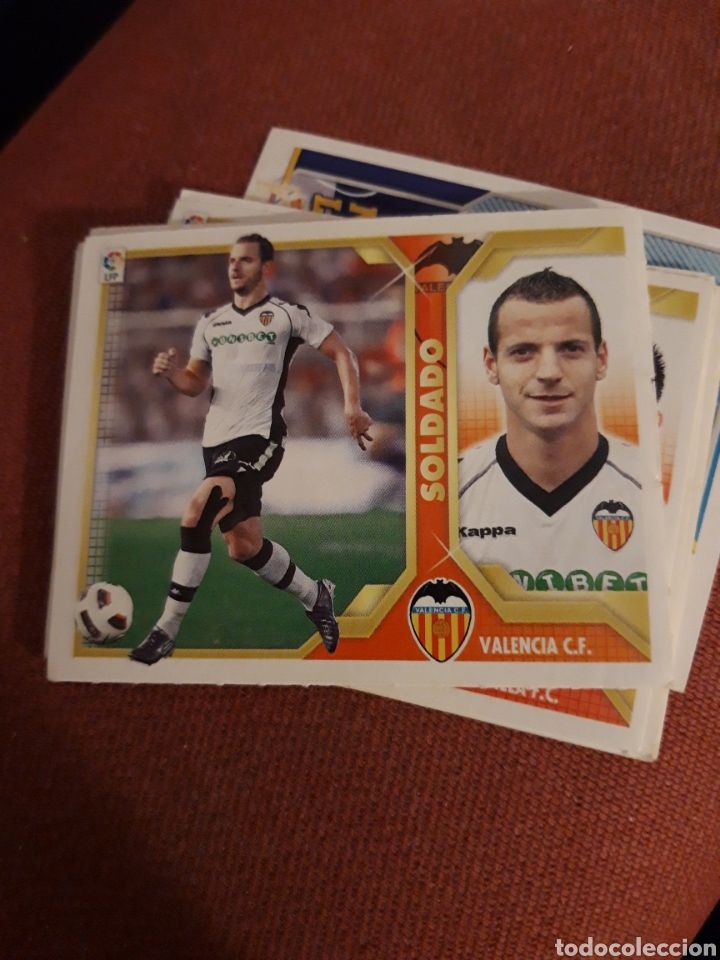 Cromos de f&uacute;tbol: SOLDADO ESTE 12 11 2012 2011 SIN PEGAR