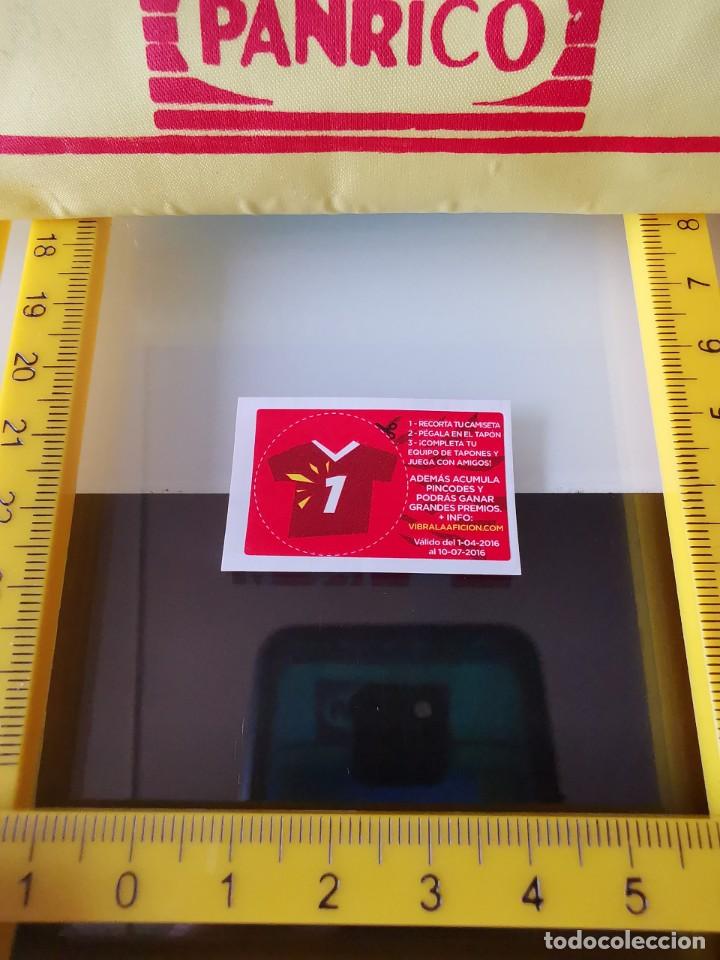 Fu&szlig;ball-Sticker: CROMO PEGATINA 1 PUNTO COCA COLA PROMOSTAFF F&Uacute;TBOL EURO FRANCIA VIBRA LA AFICI&Oacute;N 2016