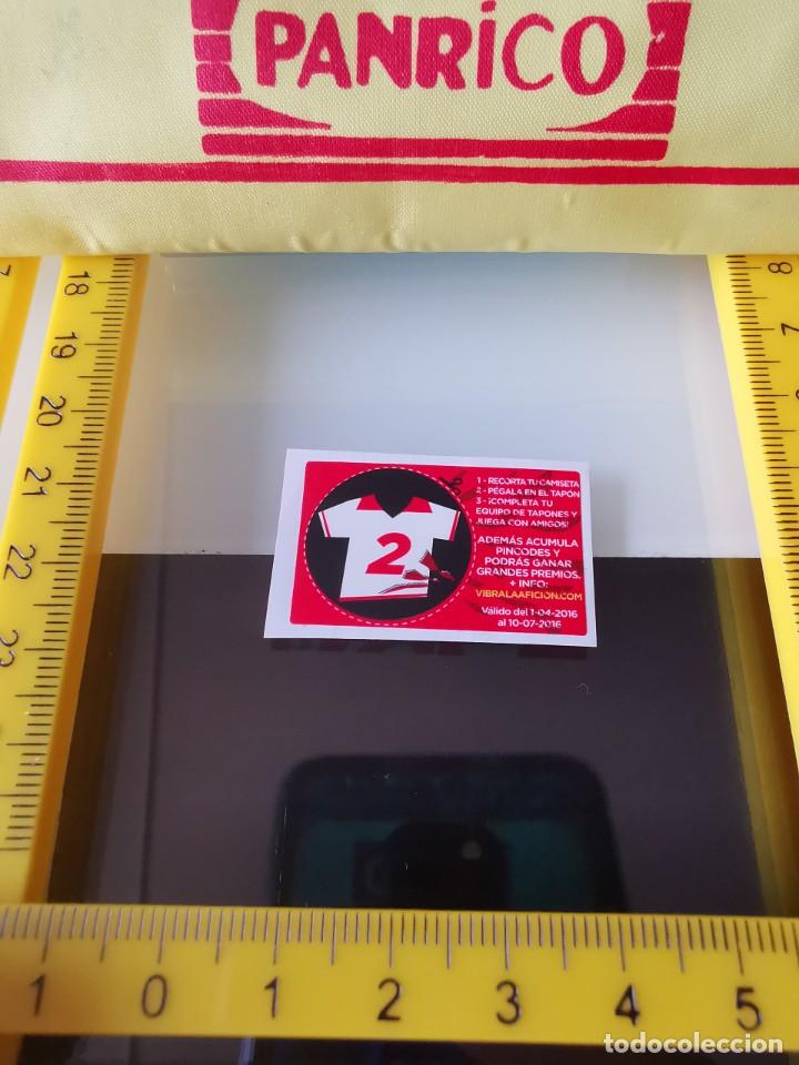 Fu&szlig;ball-Sticker: CROMO PEGATINA 2 PUNTOS COCA COLA PROMOSTAFF F&Uacute;TBOL EURO FRANCIA VIBRA LA AFICI&Oacute;N 2016