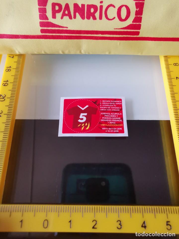 Fu&szlig;ball-Sticker: CROMO PEGATINA 5 PUNTOS COCA COLA PROMOSTAFF F&Uacute;TBOL EURO FRANCIA VIBRA LA AFICI&Oacute;N 2016