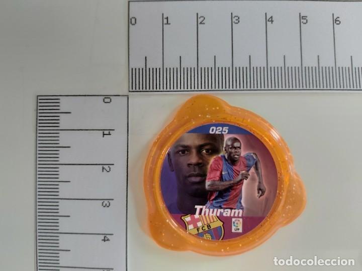 Cartes &agrave; collectionner de Football: COLECCION KRAKS TAZO FUTBOL LIGA 2006 2007 06 07 PANINI N&ordm;25 THURAM-BARCELONA