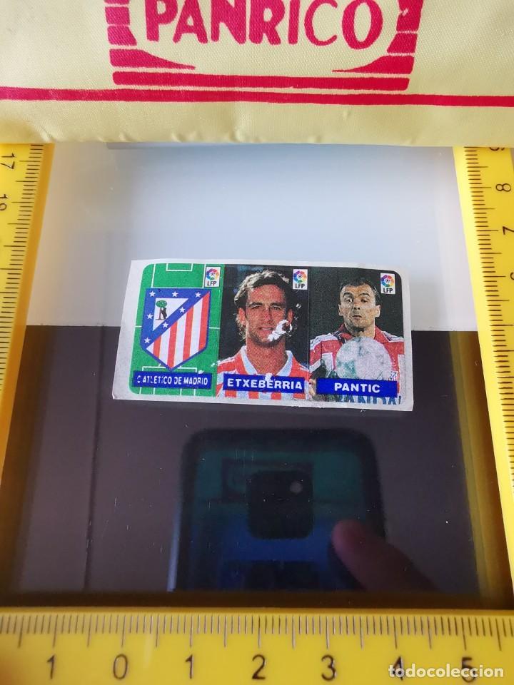 Figurine di Calcio: CROMO PEGATINA CHICLE CAMPE&Oacute;N LIGA 1996 - 1997 - CHEWING GUM - ESCUDO ALETI ETXEBERR&Iacute;A PANTIC