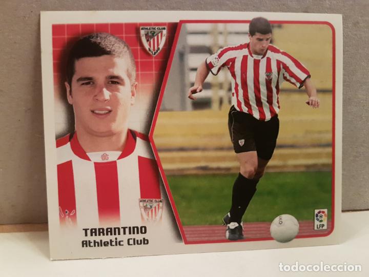 Cromos de F&uacute;tbol: cromo futbol liga 2005 2006 edicciones este athletic club tarantino ultimos fichajes numero 10