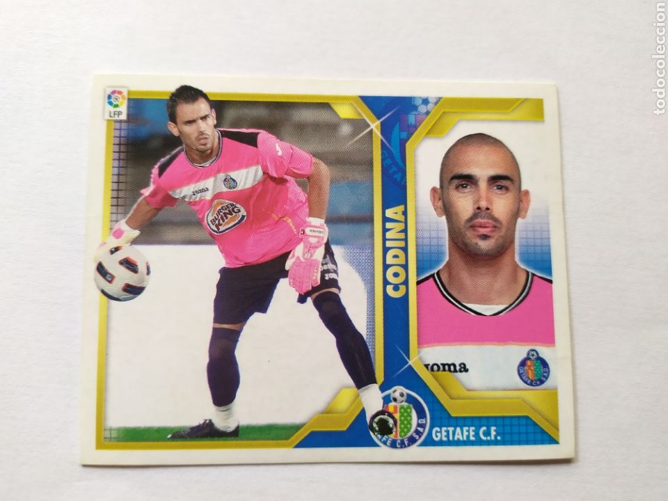 Cromos de f&uacute;tbol: Liga este 2011 2012 panini Codina n&deg; 2 B Getafe - Foto 1