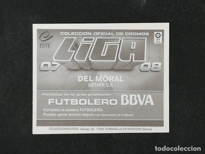 Cromos de f&uacute;tbol: GET DEL MORAL GETAFE 2007 2008 07 08 EDICIONES ESTE SIN PEGAR - Foto 2