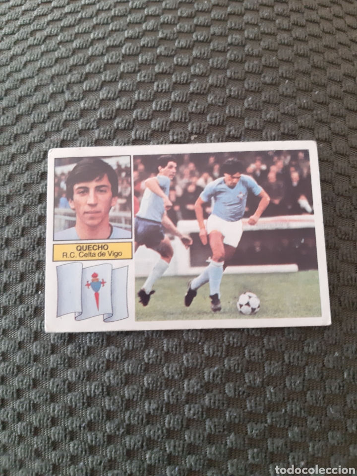Cromos de f&uacute;tbol: EDICIONES ESTE 82 83 SIN PEGAR CELTA VIGO QUECHO - Foto 1