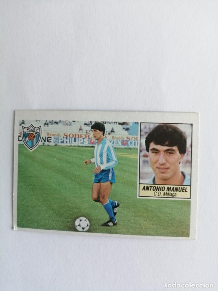Cromos de f&uacute;tbol: Este 84 85 Antonio Manuel coloca del malaga - nunca pegado - Foto 1