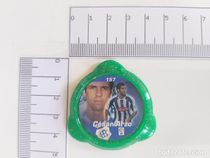 Fu&szlig;ball-Sticker: COLECCION KRAKS TAZO FUTBOL LIGA 2006 2007 06 07 PANINI N&ordm;157 CESAR ARZO- RECREATIVO DE HUELVA
