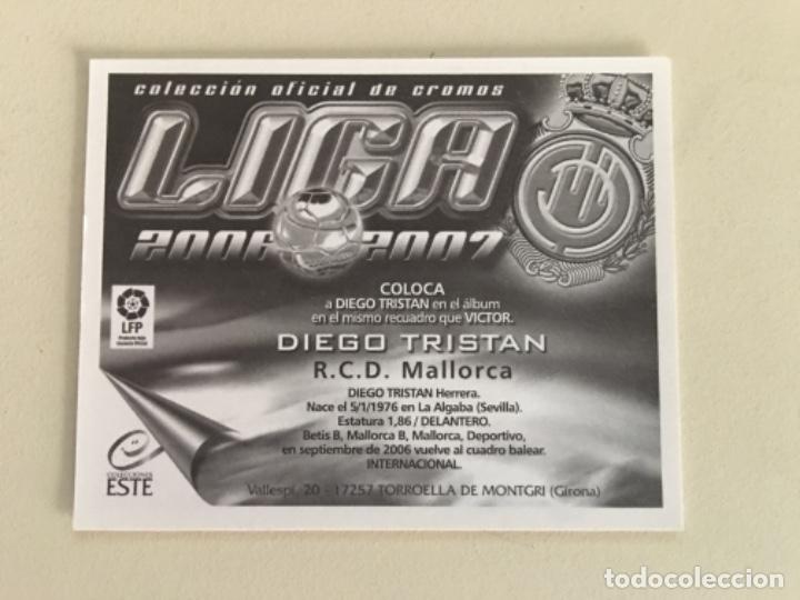 Cromos de f&uacute;tbol: Este 06-07 Trist&aacute;n coloca nunca pegado - Foto 2