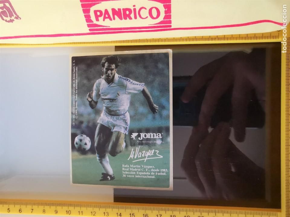Fu&szlig;ball-Sticker: CROMO PEGATINA SIN PEGAR PUBLICIDAD F&Uacute;TBOL - JOMA MART&Iacute;N V&Aacute;ZQUEZ