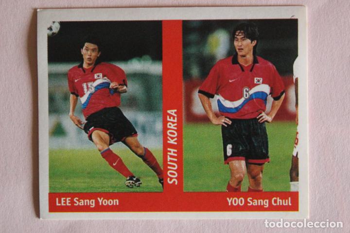 Cromos de F&uacute;tbol: CROMO DE FUTBOL LEE Y YOO DE COREA DEL SUR SIN PEGAR N&ordm; 191 MUNDIAL FRANCIA 98 DE DS COLLECTION