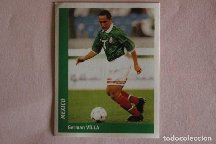 Cromos de F&uacute;tbol: CROMO DE FUTBOL VILLA DE MEXICO SIN PEGAR N&ordm; 229 DE MUNDIAL FRANCIA 98 DE DS COLLECTION