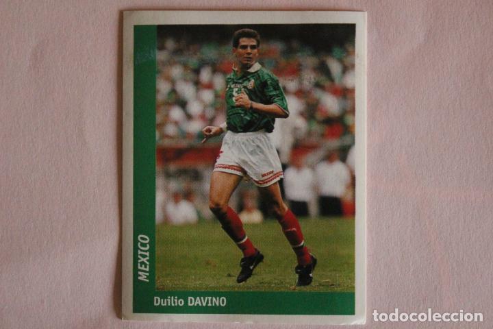 Cromos de F&uacute;tbol: CROMO DE FUTBOL DAVINO DE MEXICO SIN PEGAR N&ordm; 230 DE MUNDIAL FRANCIA 98 DE DS COLLECTION