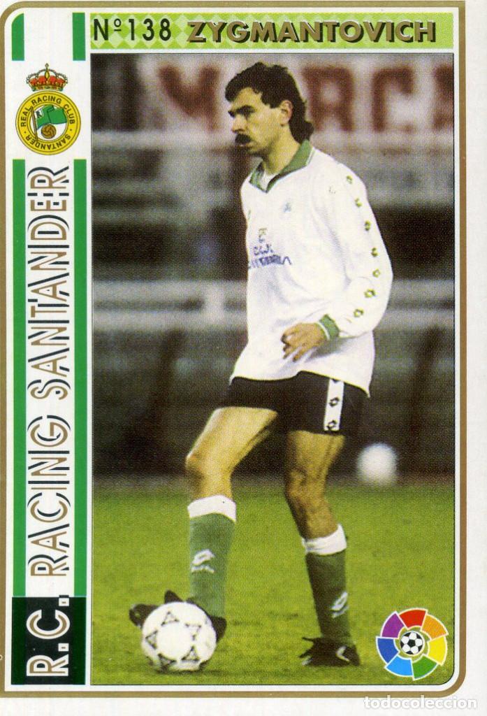 Cromos de f&uacute;tbol: FICHAS DE LA LIGA 1994-95 - N&ordm; 138 ZYMANTOVICH - RACING SANTANDER