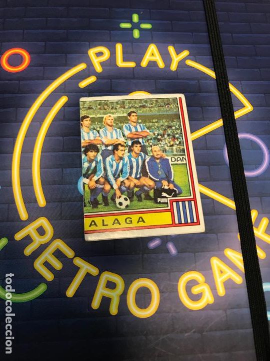 Cromos de f&uacute;tbol: PANINI - PANRICO - FUTBOL 83 - ALINEACION MALAGA - 1982 1983 - NUEVO SIN PEGAR