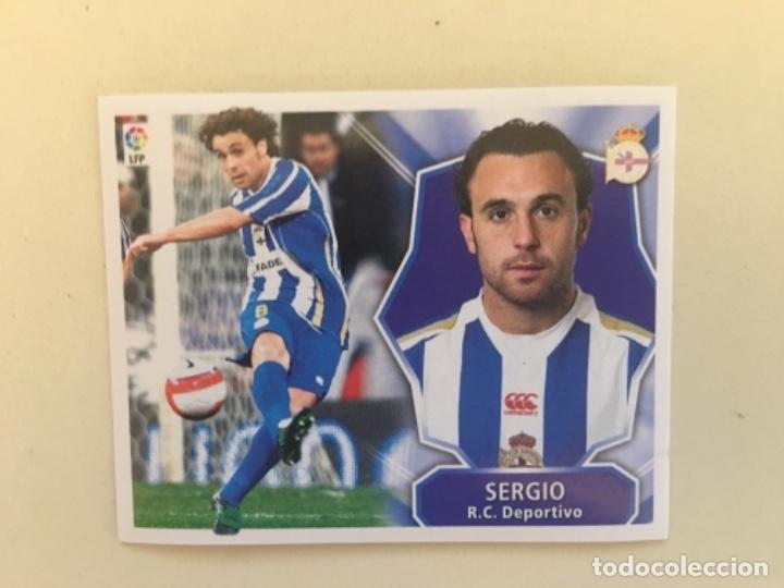 Cromos de f&uacute;tbol: Este 08-09 Sergio nunca pegado - Foto 1