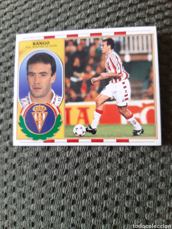 Cromos de f&uacute;tbol: EDICIONES ESTE 96 97 NUEVO SPORTING GIJON BANGO - Foto 1