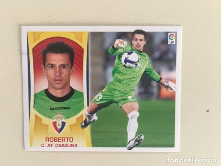 Cromos de f&uacute;tbol: Este 09-10 Roberto nunca pegado - Foto 1