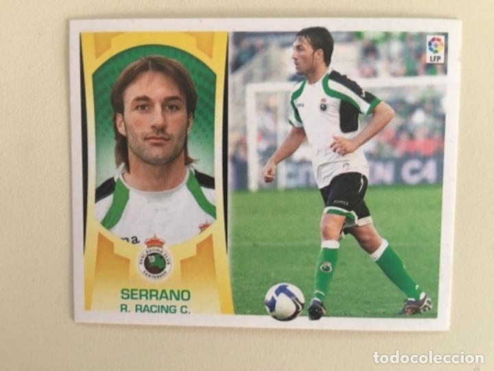 Cromos de f&uacute;tbol: Este 09-10 Serrano nunca pegado - Foto 1