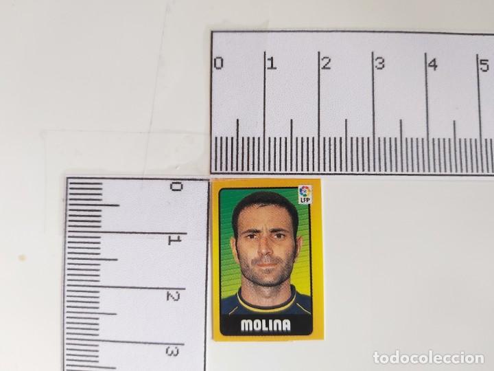 Fu&szlig;ball-Sticker: COLECCION CROMOS FUTBOL LIGA CRACKS 2004 PANINI N&ordm;91 MOLINA- DEPORTIVO DE LA CORU&Ntilde;A
