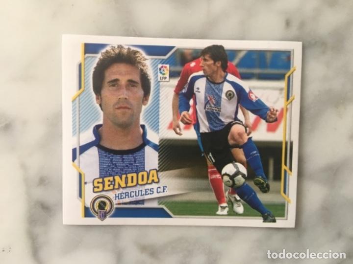 Cromos de f&uacute;tbol: Este 10-11 Sendoa nunca pegado - Foto 1
