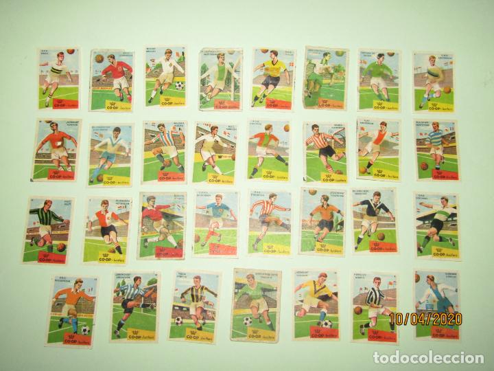 Cromos de F&uacute;tbol: Antiguo Lote de 31 Cromos de Equipos Futbol de Holanda Obsequio de Cajas de Cerillas LUCIFERS CO-OP