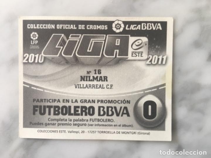 Cromos de f&uacute;tbol: Este 10-11 Nilmar nunca pegado - Foto 2
